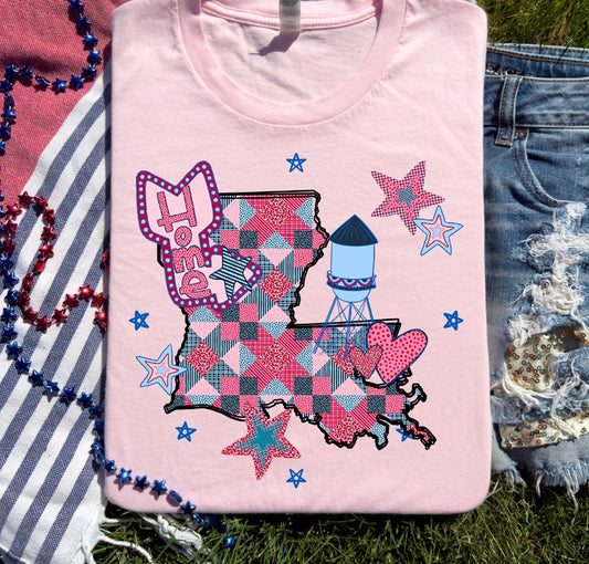 Louisiana (Patchwork Home States) - DTF