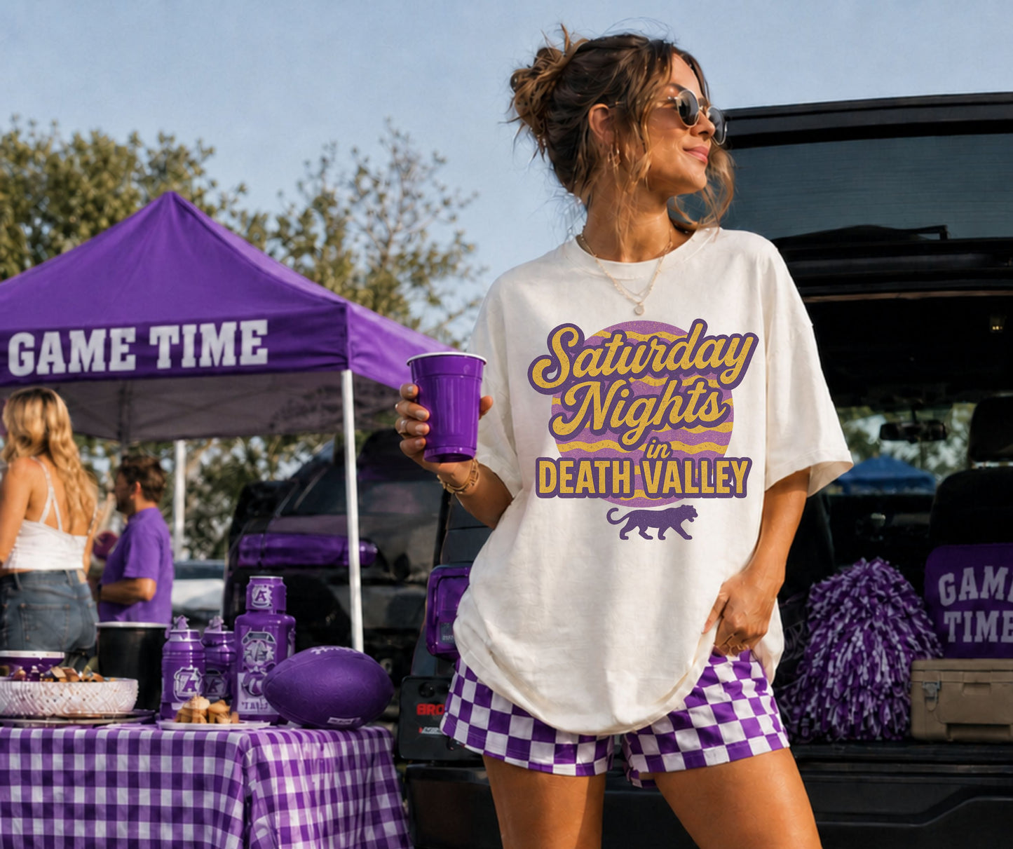 LSU (Vintage College Saturdays) - DTF