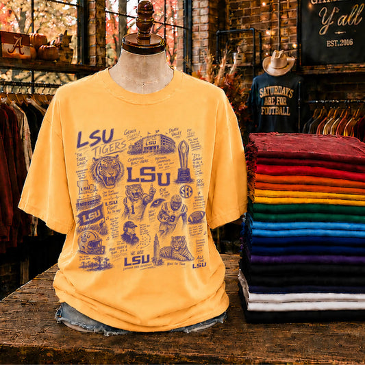 LSU (SEC Collage Teams) - DTF