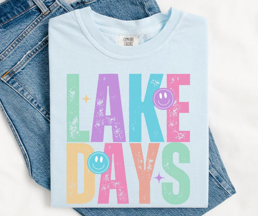 Lake Days (Colorful Smile) - DTF
