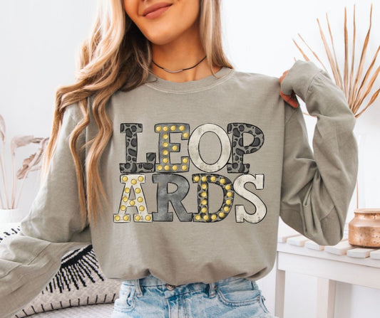Leopards (Neutral Marquee Mascot) - DTF