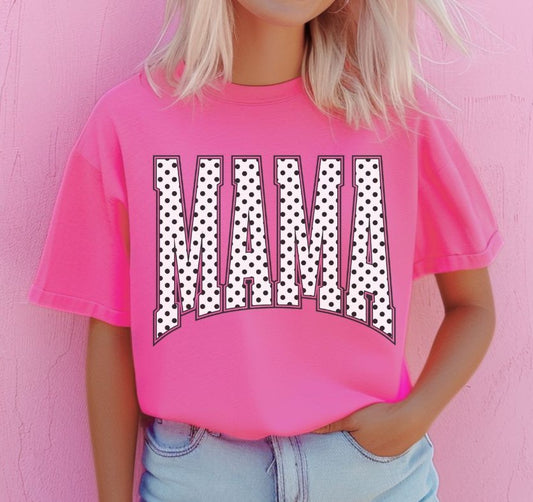 Mama (Arched Polka Dots) - DTF