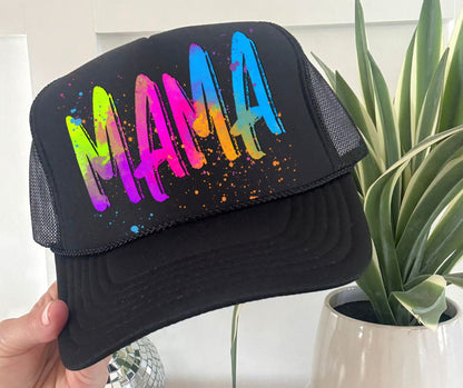 Mama (Bright Colored Graffiti Style Words) - DTF