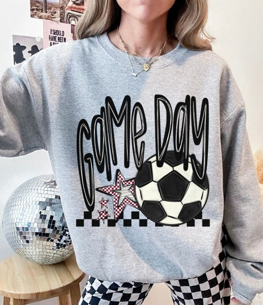 Game Day Stars (Soccer - Maroon) - DTF
