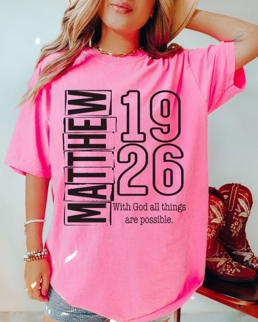 Matthew 19:26 - DTF