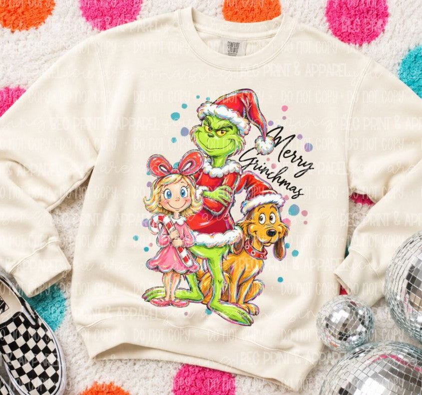 Merry Grinchmas (Classic Christmas) - DTF