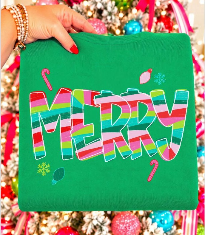 Merry Stripes - DTF