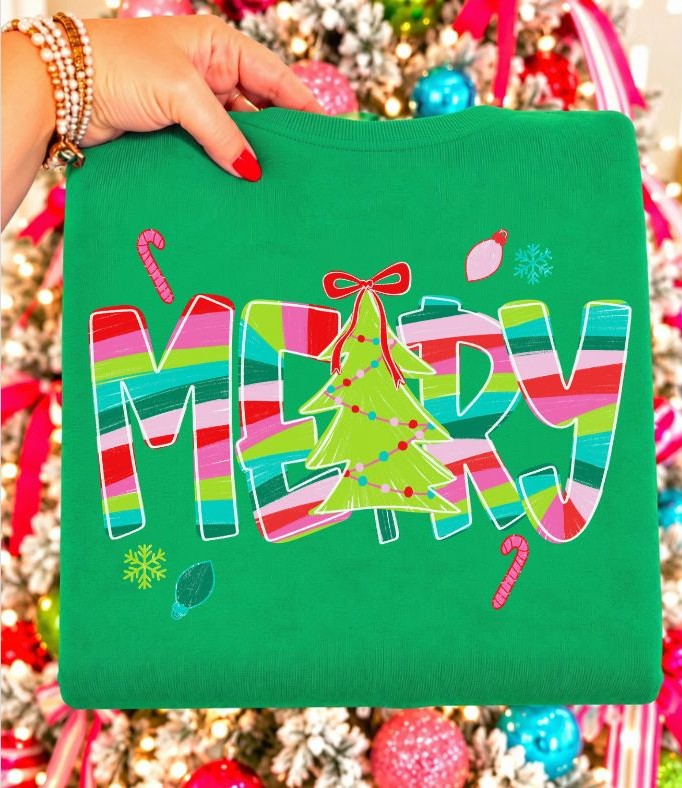 Merry Stripes - DTF