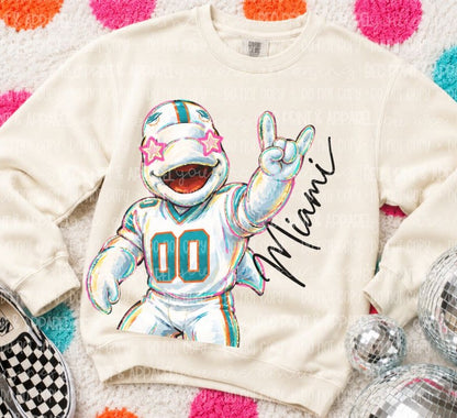 Miami (Rockin NFL Mascot) - DTF