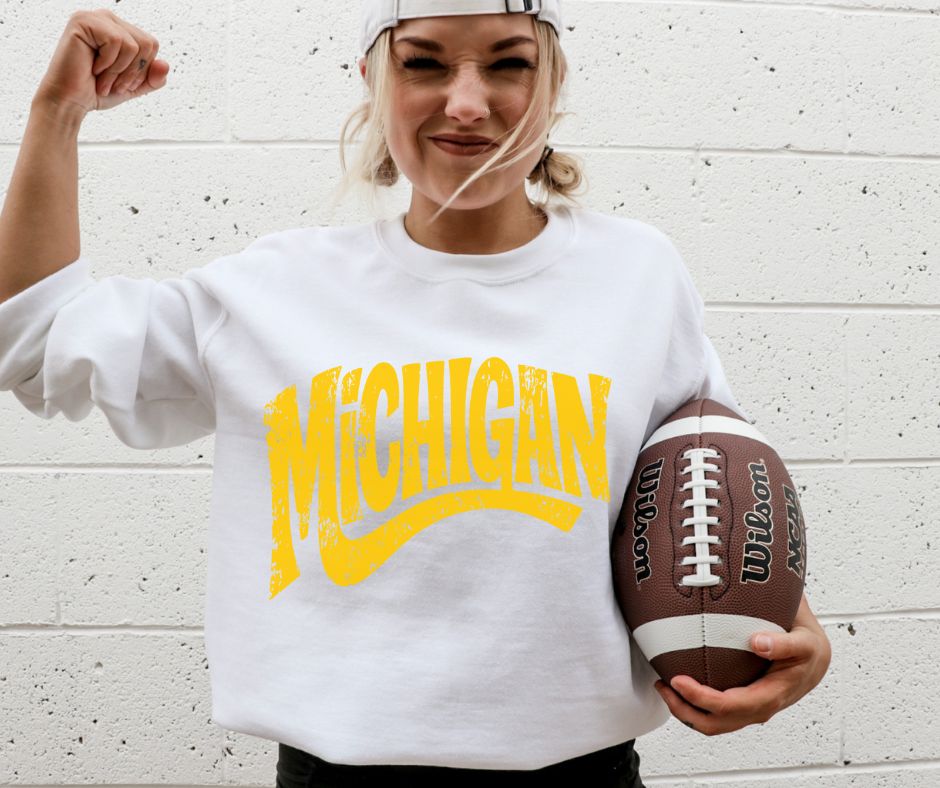Michigan State (College Simple Vintage Style) - DTF