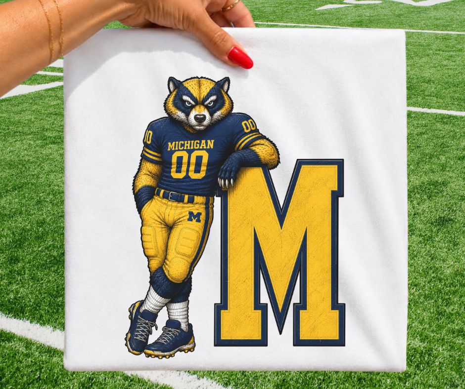 Michigan (Leaning Mascots) - DTF