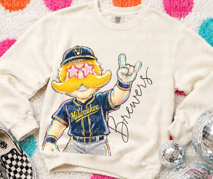 Brewers (Rockin MLB Mascot) - DTF