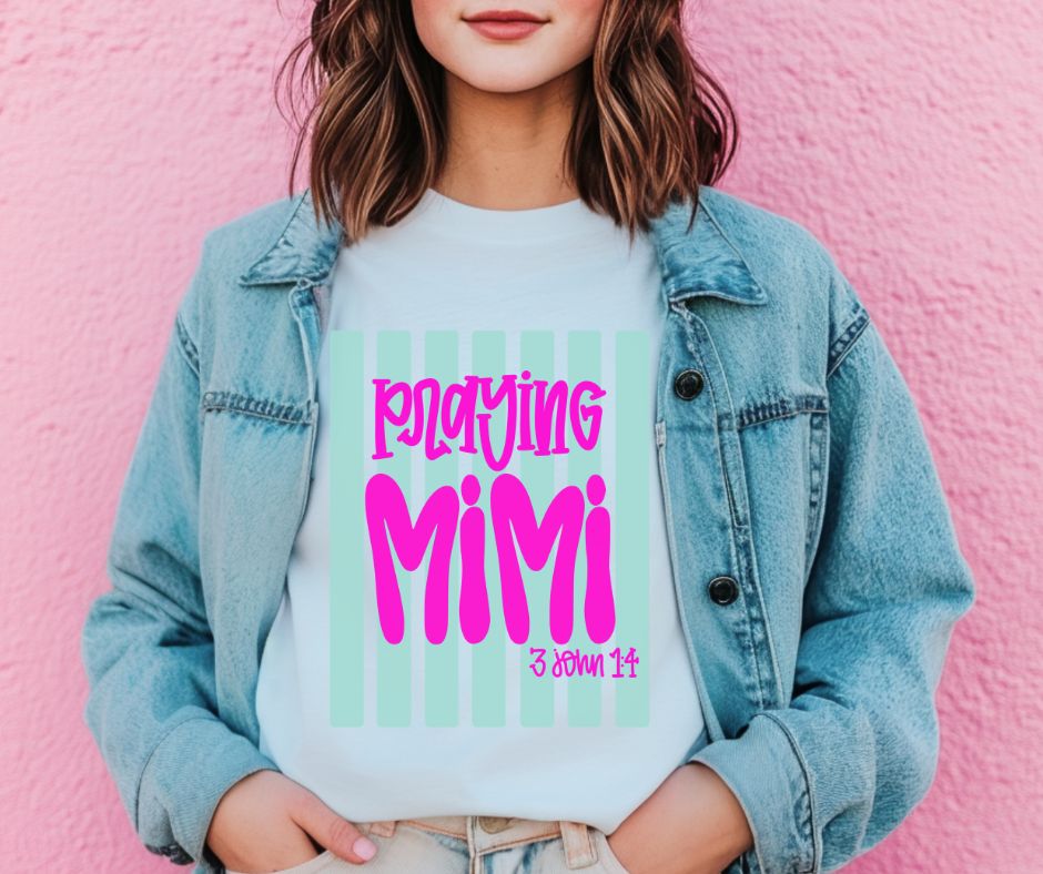Mimi (Praying Stripes Family Names) - DTF