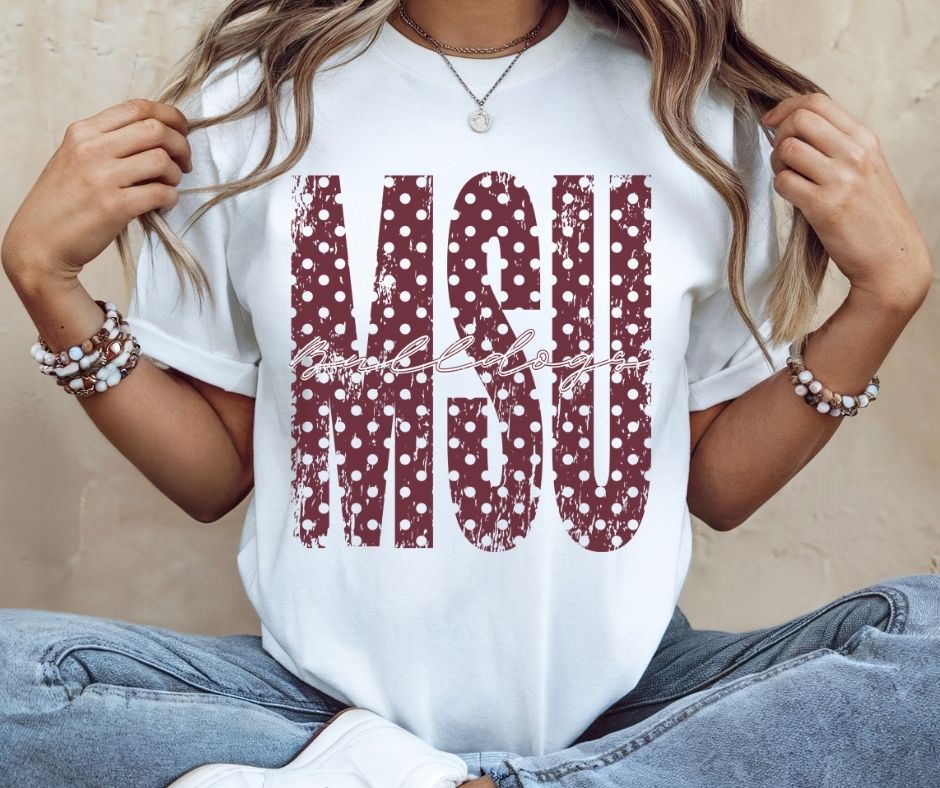 Mississippi State (Polka Dot College) - DTF