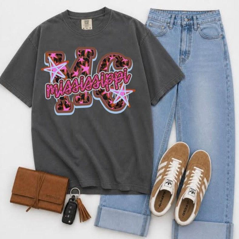 Mississippi (Doodle Star State) - DTF