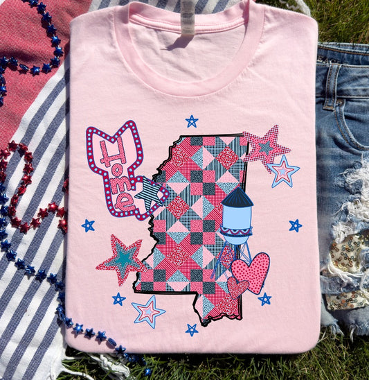 Mississippi (Patchwork Home States) - DTF