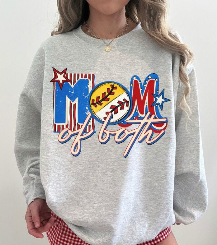 Mom of Both (Baseball & Softball) - DTF