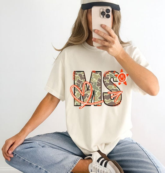 MS (Doodle Camo State Abbreviation) - DTF