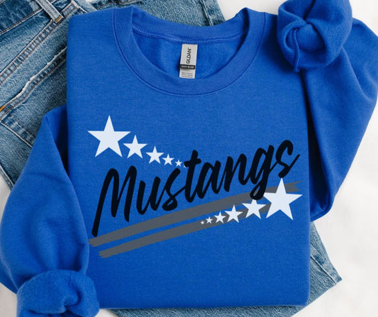 Mustangs (Spirit Stars Mascots) - DTF