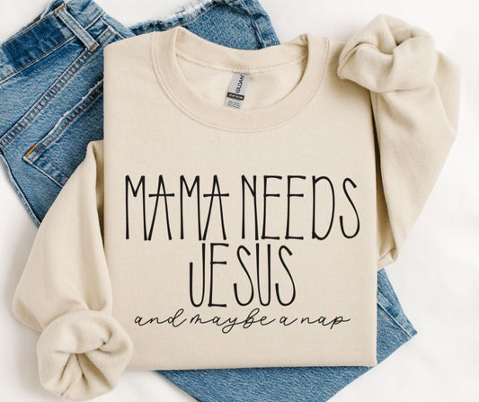 Mama needs Jesus (and maybe a nap) - DTF