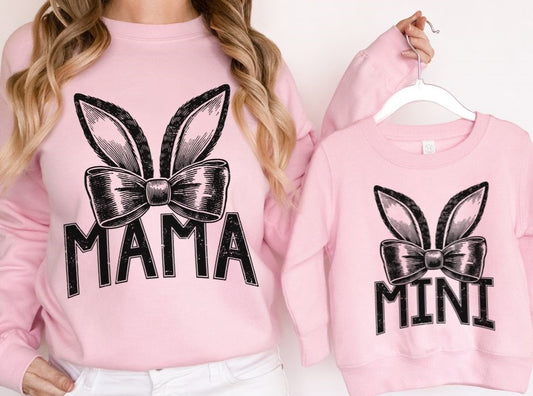 Bunny Ears Mama & Mini - DTF