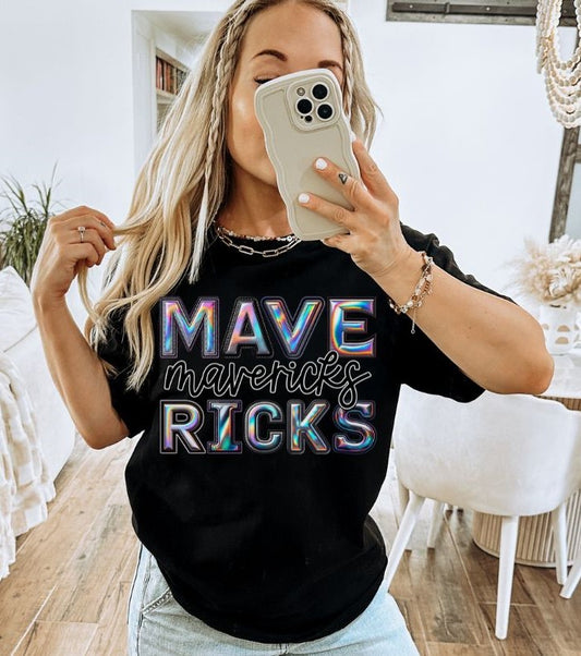 Mavericks (Holographic Mascots) - DTF