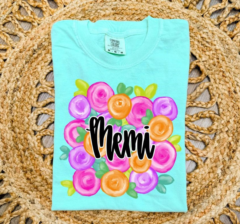 Memi (Mother's Day Floral) - DTF