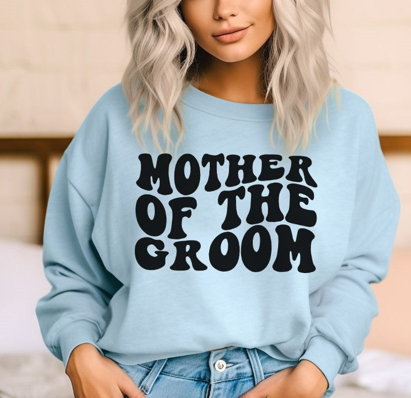 Mother of the Groom (wavy bubble) - single color SPT