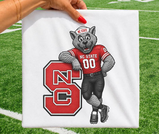 NC State (Leaning Mascots) - DTF