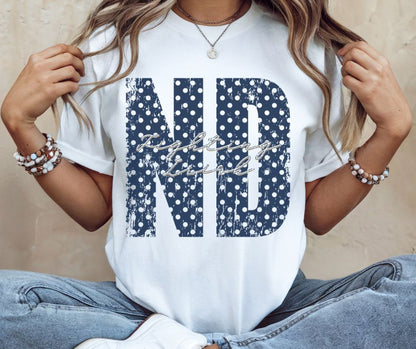 Notre Dame (Polka Dot College) - DTF