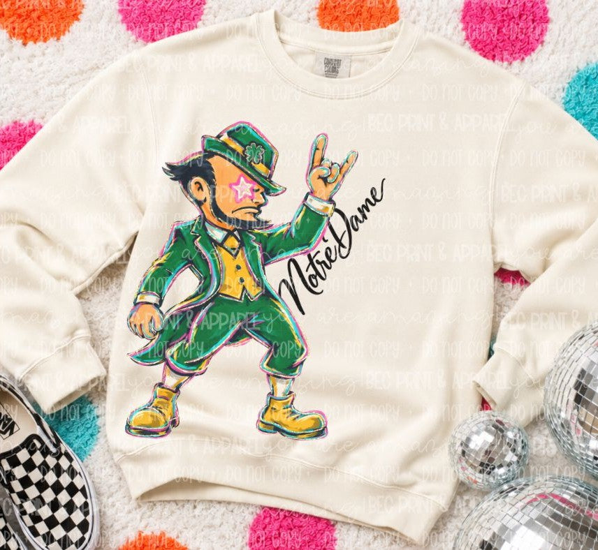 Notre Dame (Rockin Mascot College) - DTF
