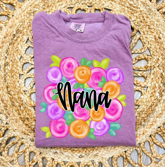 Nana (Mother's Day Floral) - DTF