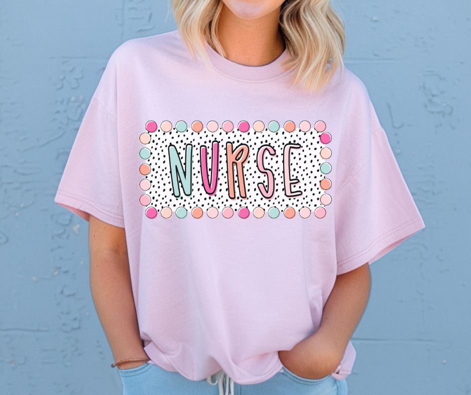 Nurse (Summer Dots) - DTF