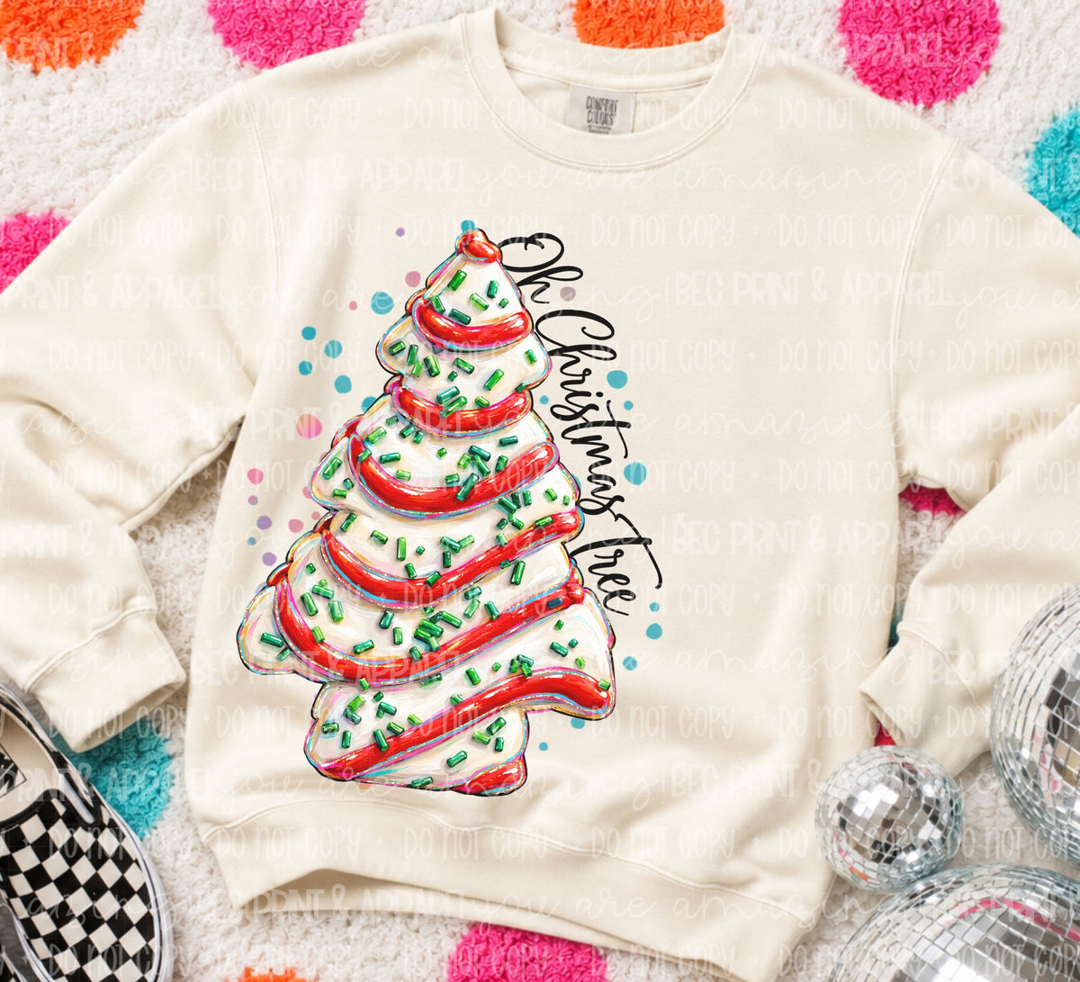 Oh Christmas Tree (Christmas Era) - DTF