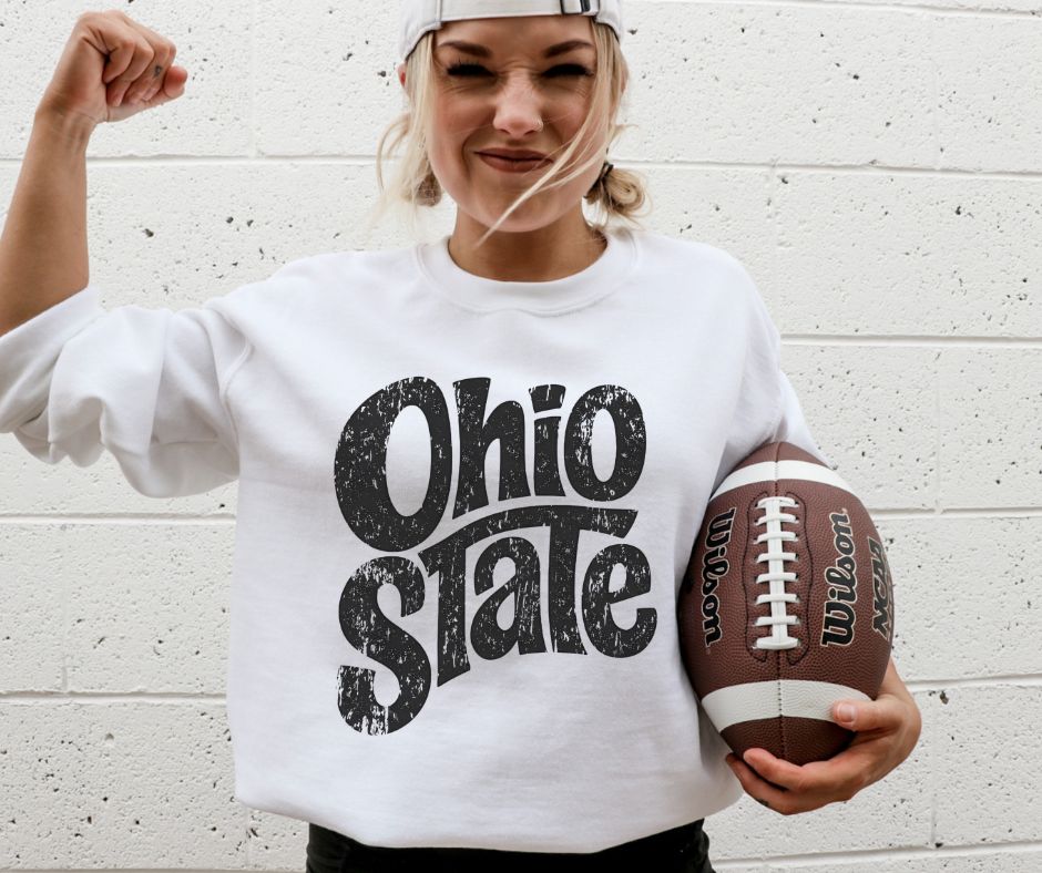 Ohio State (College Simple Vintage Style) - DTF