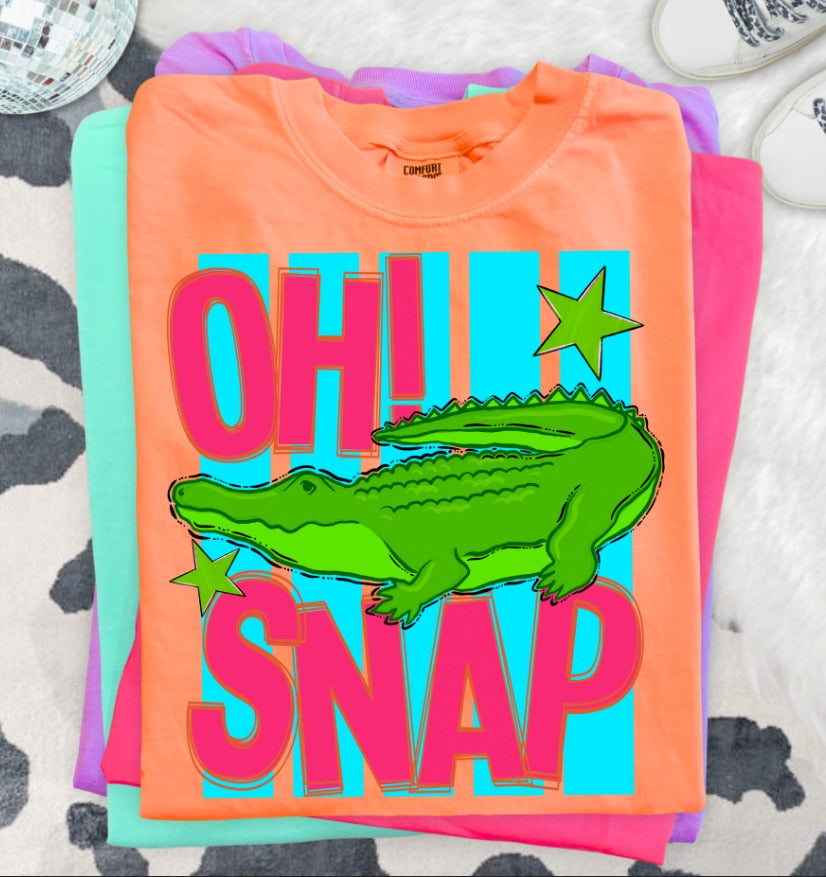 Oh Snap (Alligator) - DTF