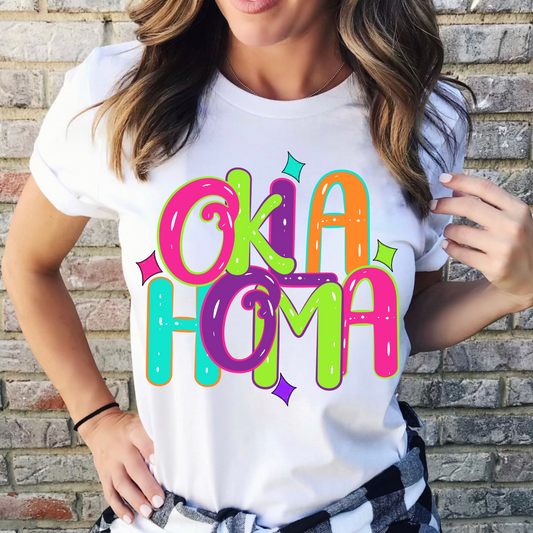 Oklahoma (Neon State Spirit) - DTF