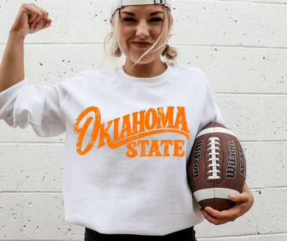 Oklahoma State (College Simple Vintage Style) - DTF