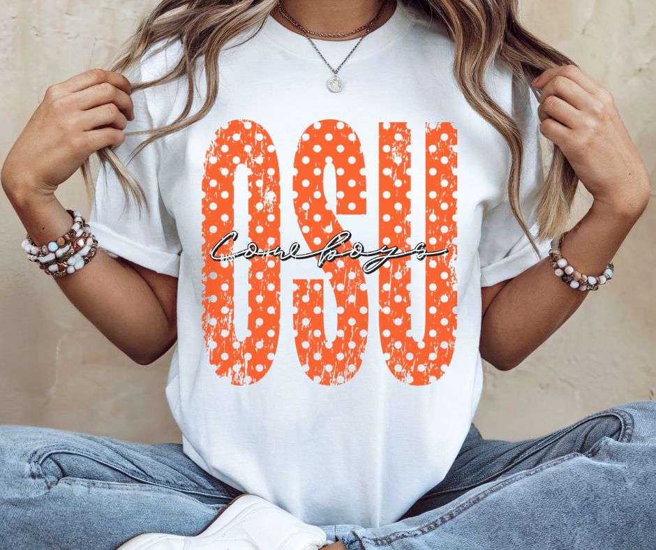 Oklahoma State (Polka Dot College) - DTF