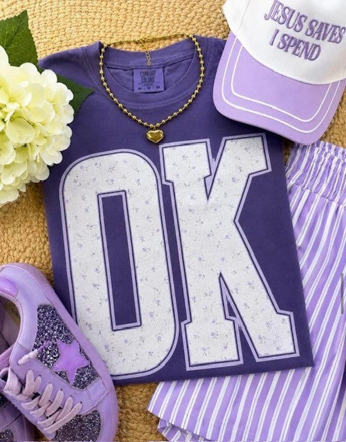 Oklahoma (Purple Floral State) - DTF