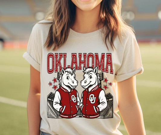 Oklahoma (College Letterman Mascot) - DTF