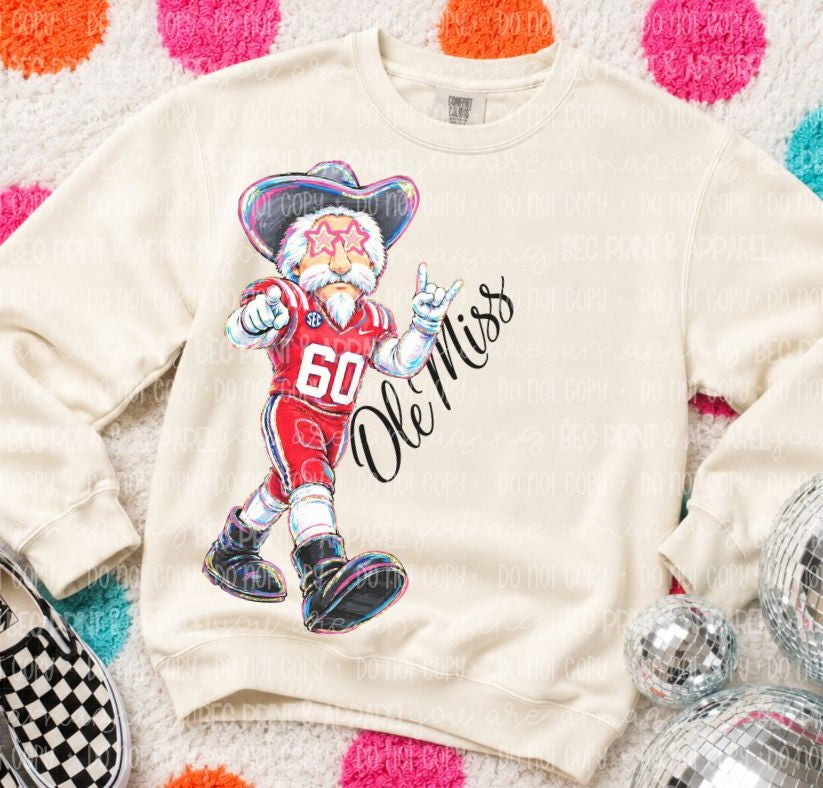 Ole Miss (Rockin Mascot College) - DTF