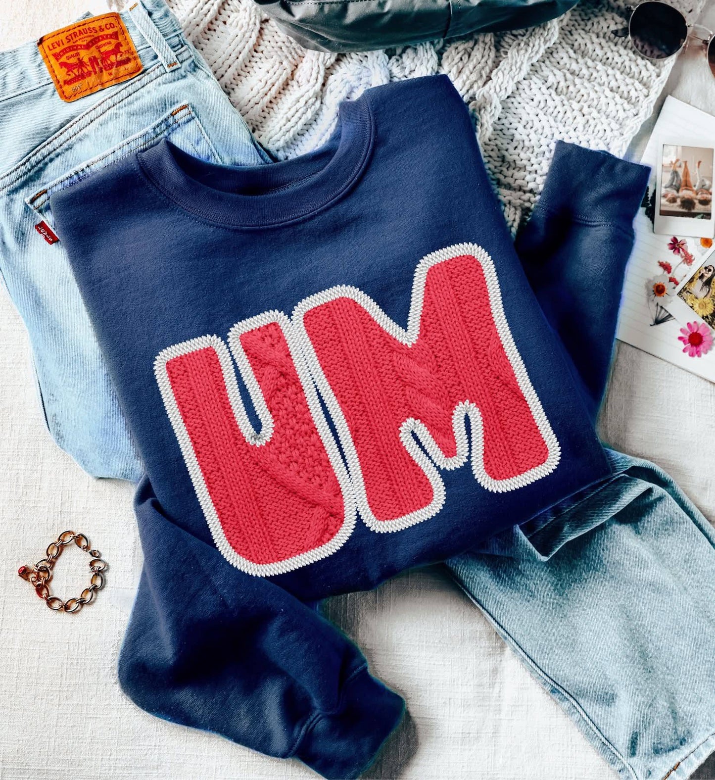 Ole Miss (Sweater Patch Teams) - DTF