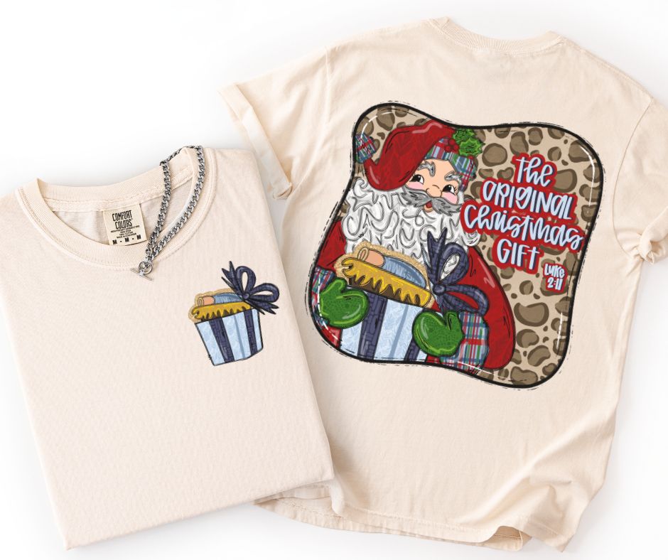 Original Christmas Gift (2-in-1 front/back transfer) - DTF