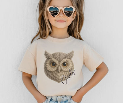 Owls (Faux Yarn Mascot) - DTF
