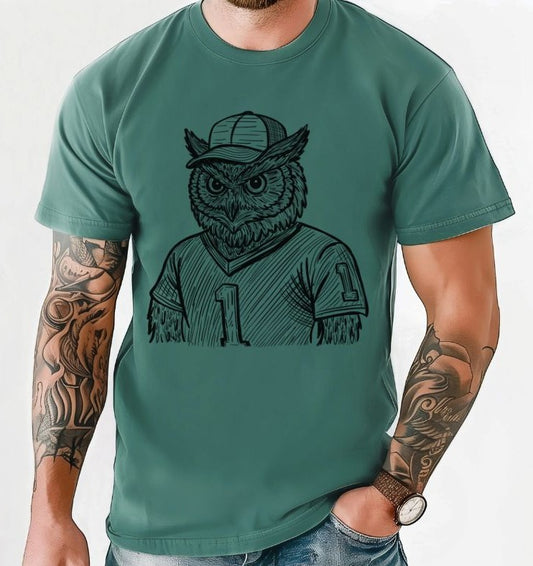 Owls (Sketched Jersey Mascot) - DTF
