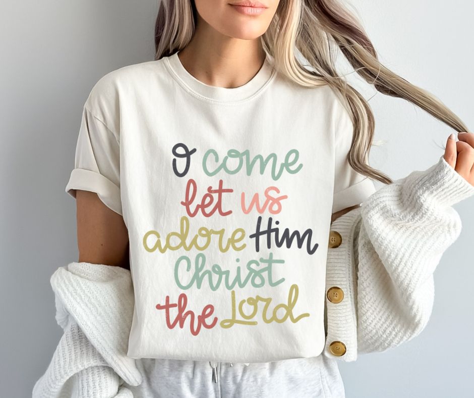 O Come Let Us Adore Him - DTF