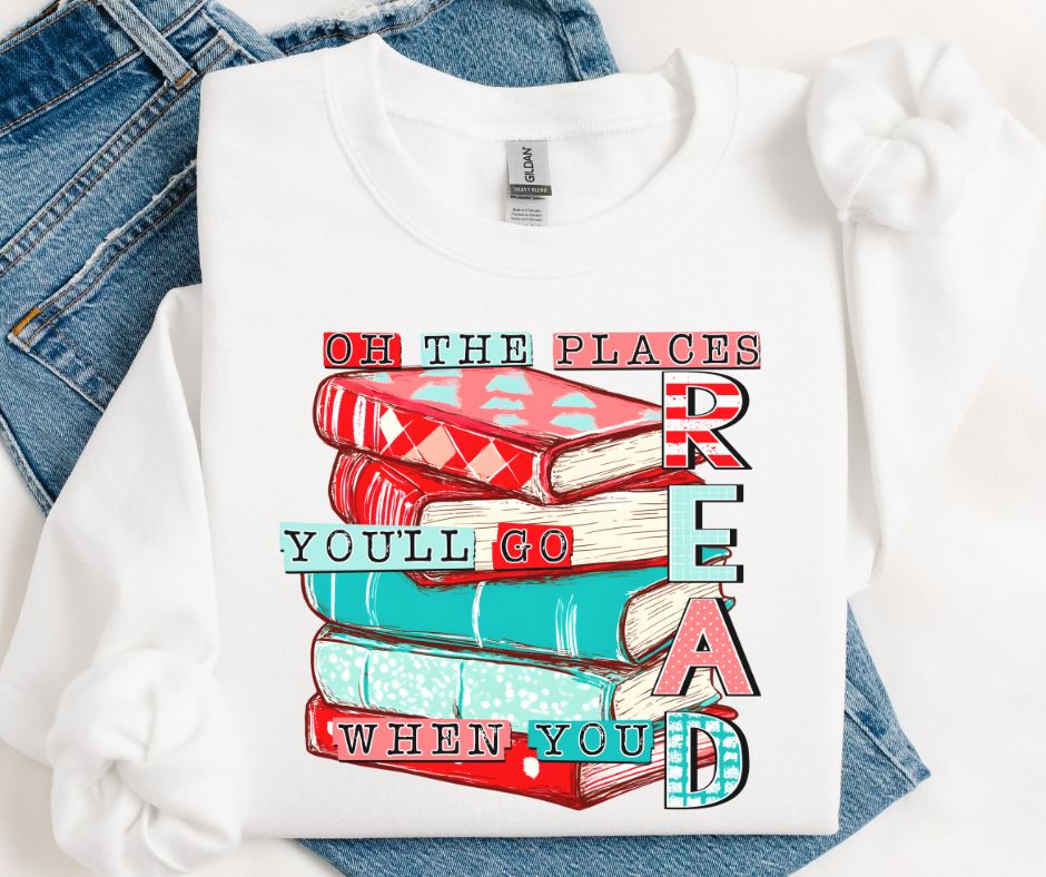 Oh the Places - DTF