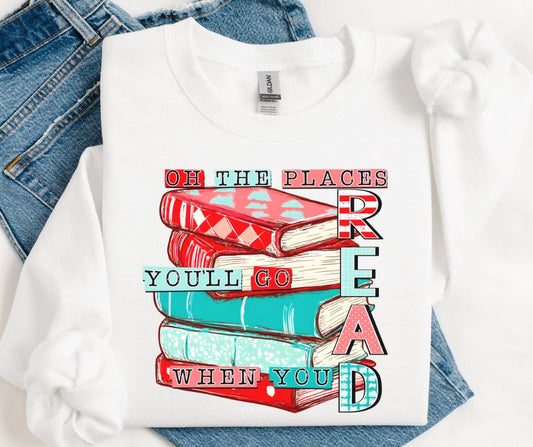 Oh the Places - DTF