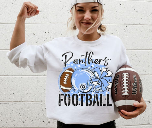 Panthers - Columbia Blue (Stars Football Mascots) - DTF